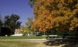 Cottage in the fall