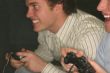 Young men and video games