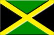 Embossed Jamaican flag