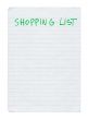 shopping list