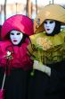 Two Venetian female masks .