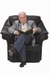 Reading a book