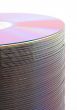 Purple CDs on spindle