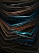 Layered Bent Threads Abstract