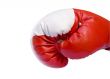 Red boxing glove