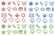 Neon Web Shapes Collection