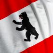 Berlin Flag Closeup