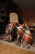 Rocking-chair and plaid