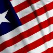 Liberian Flag Closeup