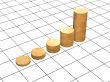 Diagram - the gold coins, combined in columns