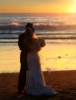 Wedding at sunset