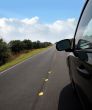 Car on the road