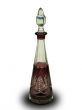 Glass brown decanter