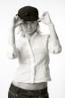 woman in hat