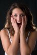 surprised girl
