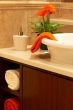 Beautiful sink in a bathroom