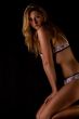 Girl stretching in sexy lingerie