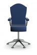 Office armchair on a white background. 3D image.