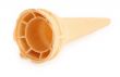 empty ice cream cone