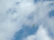 Airplane in a sky