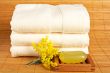 Towels and soap