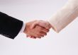 Business handshake