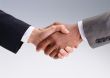 Business handshake