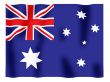 Australia fluttering