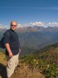 Man in the mountains