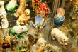 In the shop window of the jewelry store