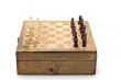 chess board on white