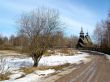 Spring. Way to a temple