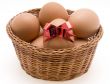 Easter Eggs in Basket