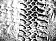 Tyre tracks on the moon abstract