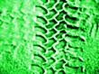 Night vision effect tyre abstract