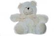 white teddy bear on white background
