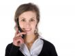 The girl with telephone