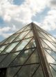 glass pyramid