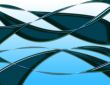 Abstract Computer Background - Blue Waves