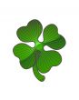 Vector illustration of a clover