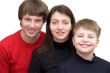 Smiling family