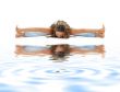 ashtanga yoga on white sand 3