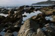 Landscape with rocks and sea