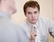upset businessman