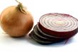 Red and Yellow Onion isolated in white background