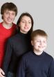 Smiling family