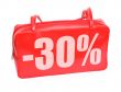 female red leather handbag #2