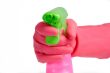 Pink spray bottle