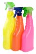 Three spray bottles