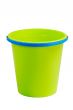 Empty green bucket